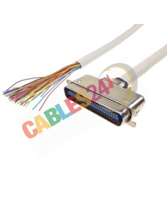  Corpco - Cable de línea telefónica con cable de 4 conductores  de satén plateado resistente RJ11/RJ14 de 14 pies : Electrónica