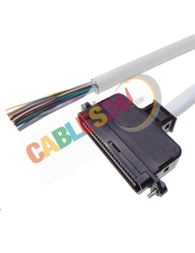 Cable Telco RJ21 a extremo libre para Patton SmartNode 4312, 4316 y 4324