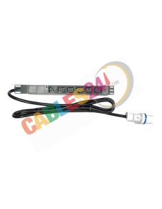 Power strip 6 sockets C19 with Commando Plug socket 16A termination