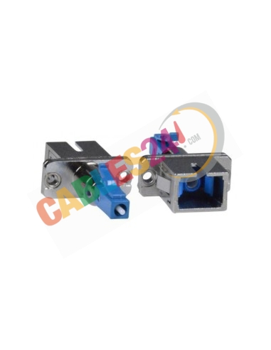 LC Male to SC Female Simplex Fiber Optic Adapter