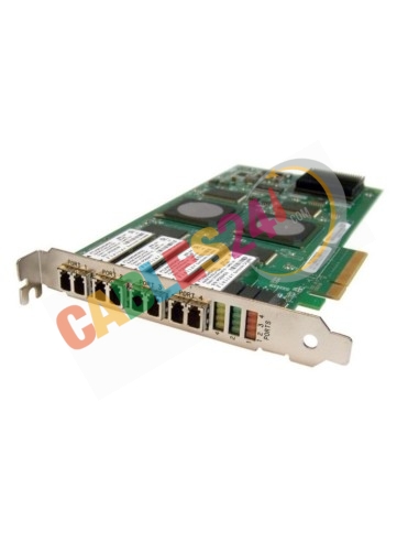Qlogic QLE2464 dual port 4 Gbit PCIE Host Bus Adapter Refurbished