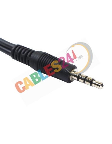 Audio adapter CTIA for headphone and microphone minijack 3.5''