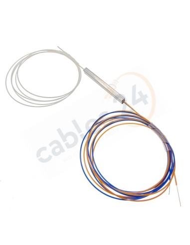 Splitter PLC fibra monomodo con cubierta 900μm sin conectores