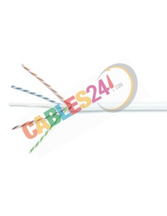 Cat 7 4x2xAWG26 LSZH White Commscope cable