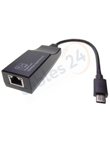 Type C to 1000Mbps Gigabit Ethernet Adapter