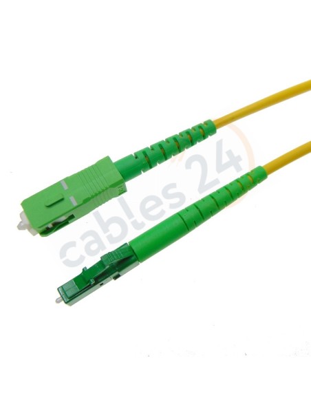 Cable Fibra Óptica FTTH Simplex SC/APC a LC/APC