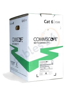 Commscope Cat6 U/UTP Cable low smoke zero halogen white jacket 305 Mts
