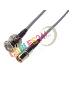 Coaxial Cable Patch cord 75 Ohms Flex 5 BT43 female to male BNC