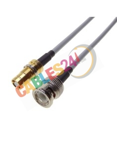 Latiguillo Cable Coaxial 75 Ohms Flex 5 Siemens DIN 47295 1.6/5.6 Hembra a BNC Macho
