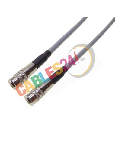 Coaxial Cable Patch cord 75 Ohms Flex 5 Siemens DIN 47295 1.0/2.3 Male-Male