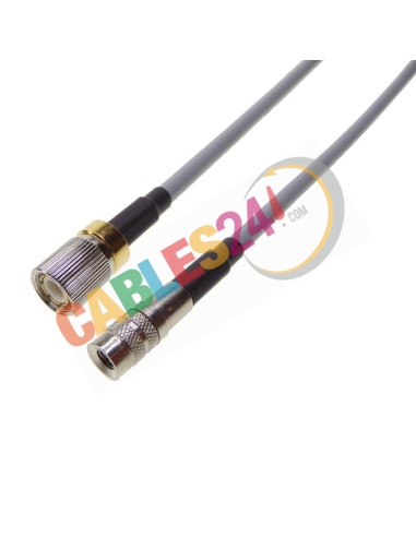 Latiguillo Cable Coaxial 75 Ohms Flex 5 Siemens DIN 47295 1.0/2.3 Macho a 1.6/5.6 Macho