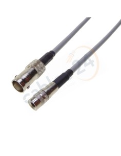 Latiguillo Cable Coaxial 75 Ohms Flex 5 DIN 1.0/2.3 Macho a BNC Hembra