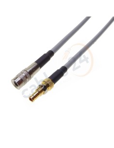 Cable coaxial 75 Ohmios Flex 3 Siemens DIN 47295 1.0/2.3 Macho-Hembra