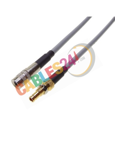 Cable coaxial 75 Ohmios Flex 3 Siemens DIN 47295 1.0/2.3 Macho-Hembra