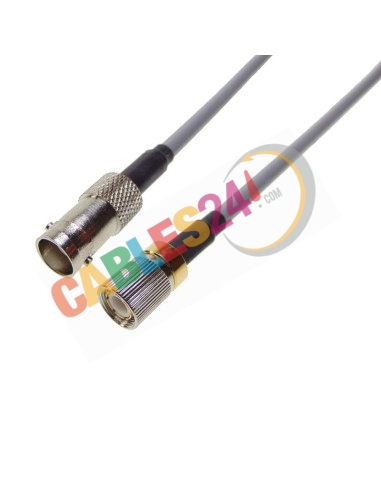 Cable coaxial 75 Ohmios Flex 3 Siemens DIN 47295 1.6/5.6 Macho a BNC Hembra
