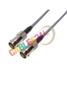 Cable coaxial 75 Ohmios Flex 2 BNC Hembra a BNC Hembra
