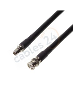Cable LMR400 BNC Macho a SMA macho recto