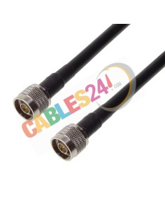 Cable LMR400 Tipo N macho recto a Tipo N macho recto