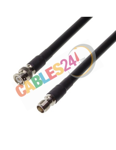 Cable LMR400 TNC hembra a BNC Macho