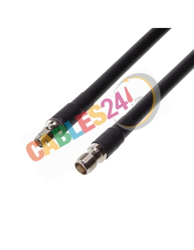TNC female to SMA male LMR400 coax patchcord
