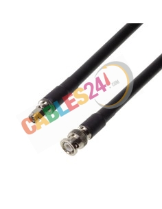Cable LMR400 SMA macho recto a BNC Macho