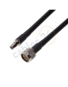 Cable LMR400 SMA macho recto a Tipo N macho recto
