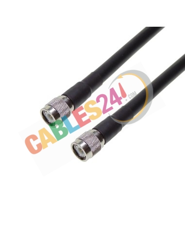 TNC male to TNC male LMR400 coax patchcord