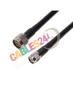 Cable LMR400 TNC macho  a Tipo N macho recto
