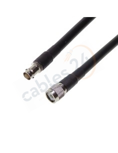 Cable LMR400 TNC macho  a BNC Hembra