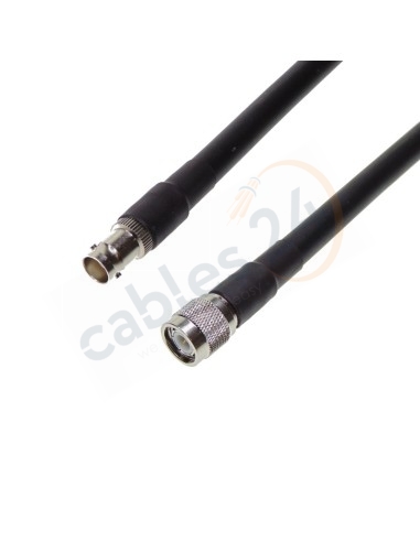 Cable LMR400 TNC macho  a BNC Hembra