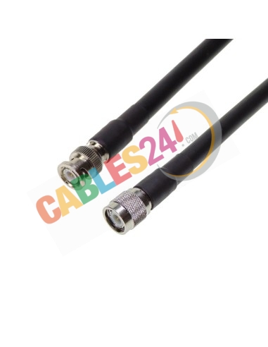 BNC male to TNC male LMR400 coax patchcord