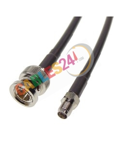Cable LMR240 BNC Macho a SMA hembra