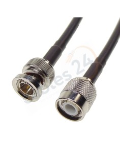 Cable LMR240 TNC macho a BNC Macho