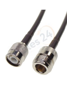 Cable LMR240 TNC macho a Tipo N hembra