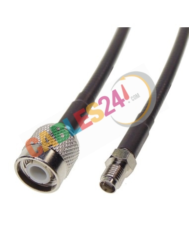 Cable LMR240 SMA hembra a TNC macho