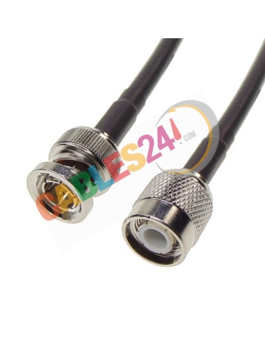 Cable LMR240 BNC Macho a TNC macho