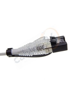 Tapon guardapolvo para RJ45 Macho con pinza. Pack 10 Unds