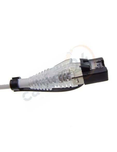 Tapon guardapolvo para RJ45 Macho con pinza. Pack 10 Unds
