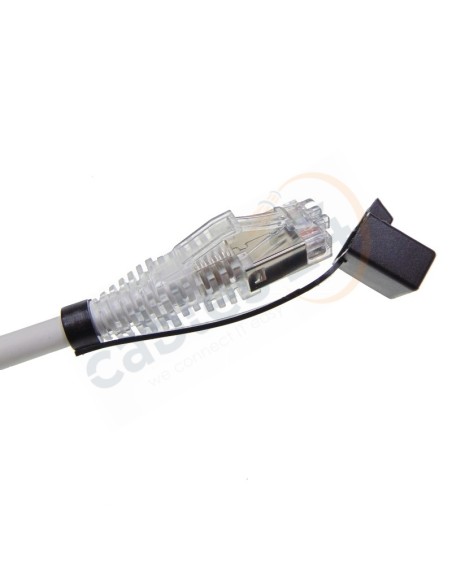 Tapon guardapolvo para RJ45 Macho con pinza. Pack 10 Unds