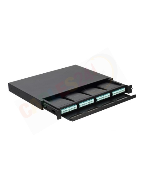 MTP/MPO slidable cassette management panel