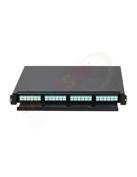 MTP/MPO slidable cassette management panel