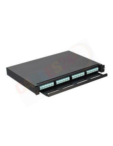 MTP/MPO slidable cassette management panel