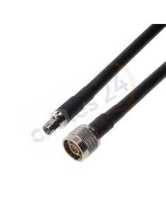 SMA-RP male to N Type male LMR400 coax patchcord