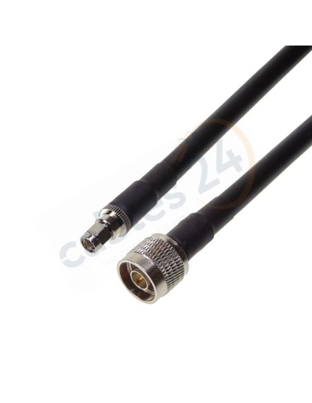 Cable LMR400 SMA-RP macho recto a Tipo N macho recto