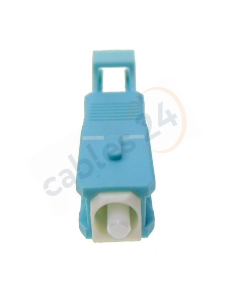 Simplex adapter SC Male LC Female multimode OM3