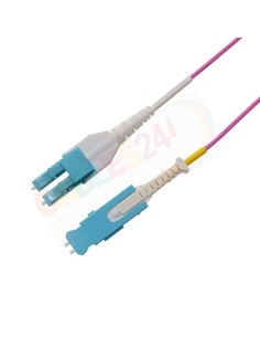 Patch cord Multimode Duplex Fiber Optic Cable SN-LC OM4