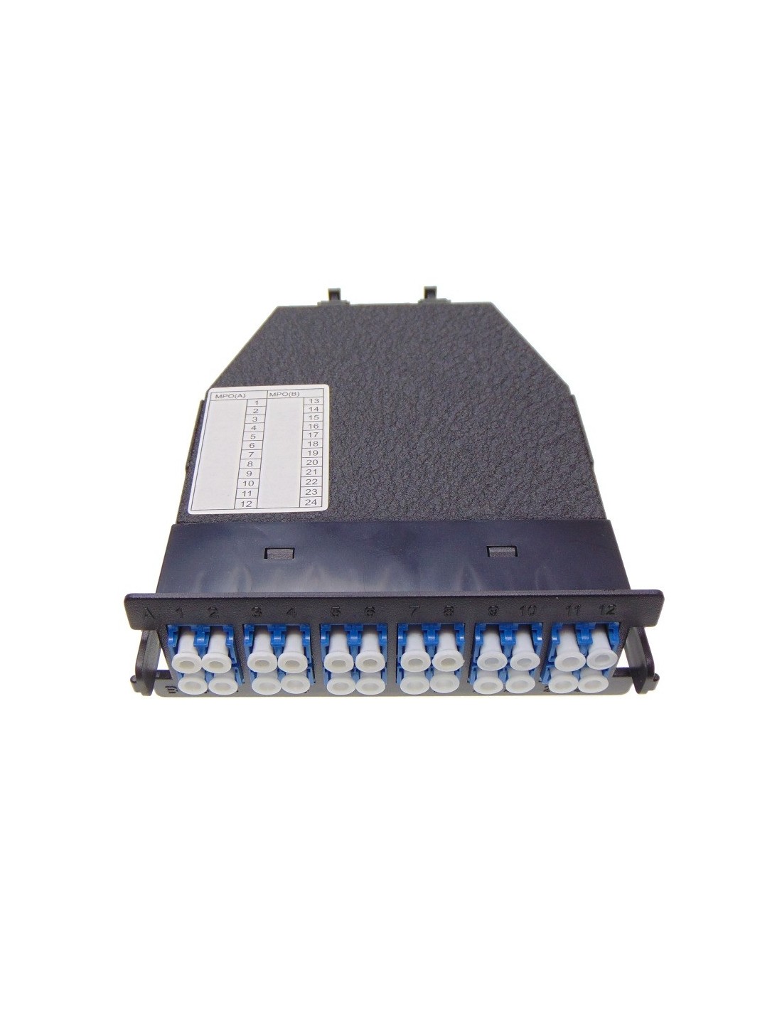 MPO/MTP Cassette OS2 Type A 2 x MPO to 12 x LC Duplex for management ...