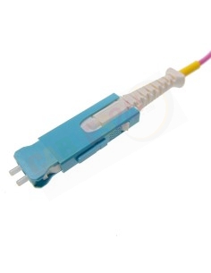 Latiguillo Cable de Fibra Optica dúplex Multimodo OM4 SN-LC 2