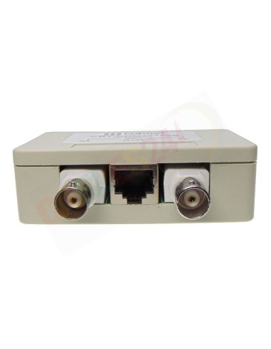Balun 75-120 ohm RJ-45 hembra Dual BNC hembra G.703 E1