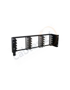 Bastidor 19’’ 3U para regletas Krone 150 pares
